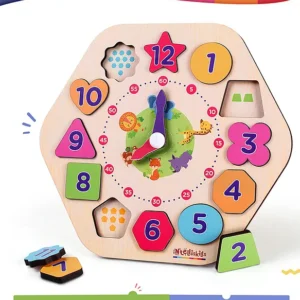 Intelliskills Tick-Tock Shape O' Clock - Multicolor