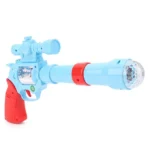 KiddyBuddy Battery Operated 3D Projection Strike Gun Toy With Vibrant Light & Sound Effects For Kids (Color May Vary)