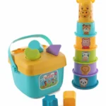 TOYMATE Toymate Cuppy Shappy All in 1 Sorting Stacking Toy Games - Multicolour