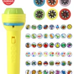 Play Nation Projector Flashlight Torch with 6 Reels 48 Pattern - Multi color