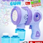 TOYSIRE Toysire Bubble Gun for Kids Leak-Proof Bubble Machine Automatic Space Bubble Blower with Led Light Bubble Maker for Girls Boys (Colour May Vary)