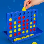 Play Nation Joint 4 Disc Dropping Game for 2 Players - Multicolor