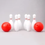 little fingers Little Fingers Bowling Set 8 Pieces - White Red
